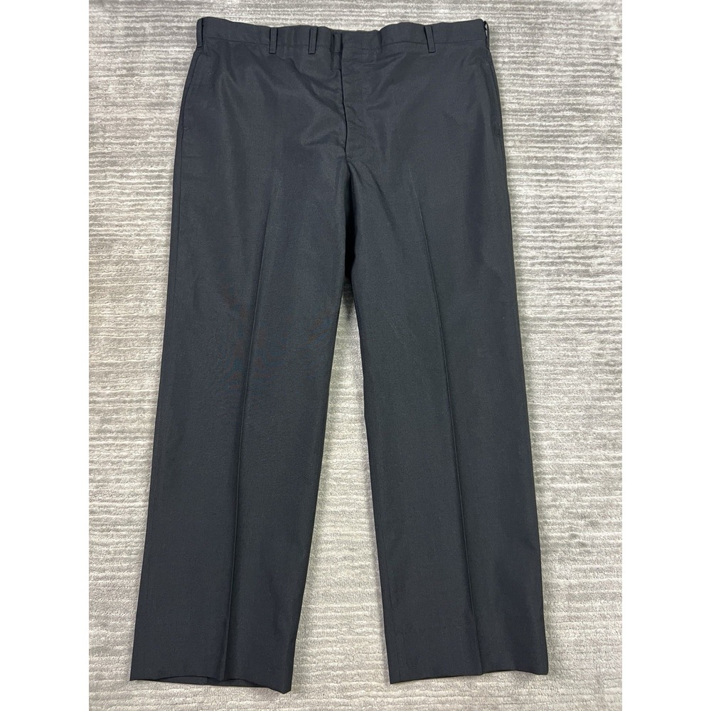 DSCP by Tennnessee Apparal Corp Pants Mens 42S Black Polyester/Wool Straight‎